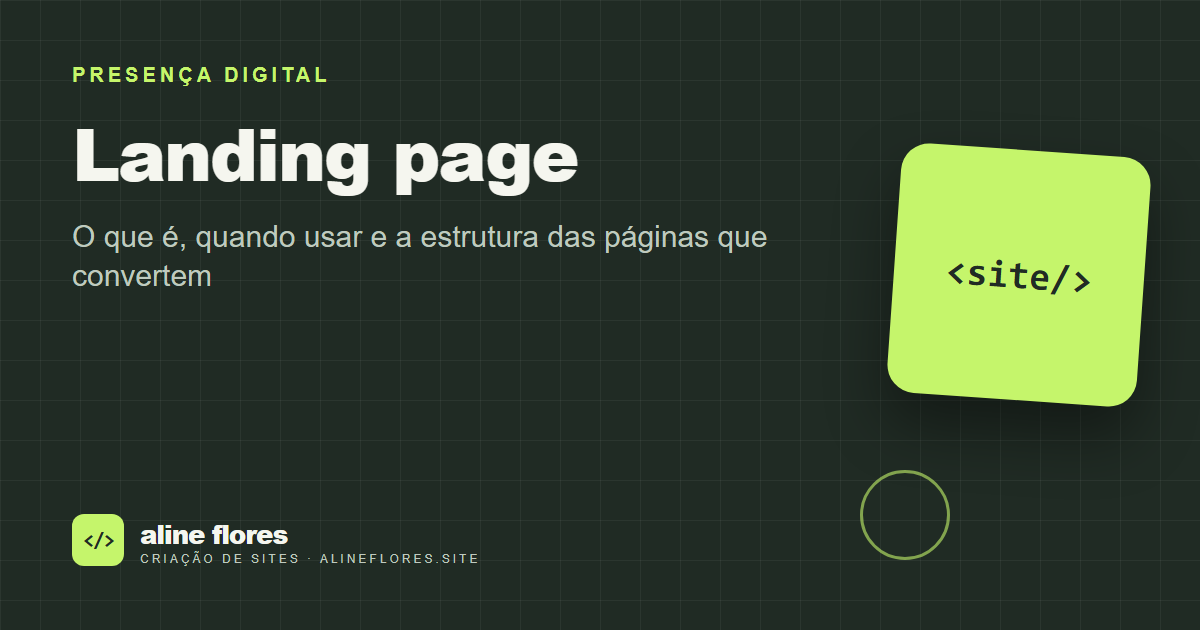 Capa do artigo: Landing page: o que é, quando usar e a estrutura das páginas que convertem